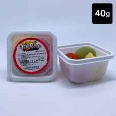 [수영푸드]1인용 컵과일 후레쉬 생과일 40g(단체주문가능)