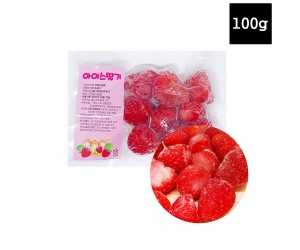 [수영푸드]냉동과일 아이스 딸기 100g