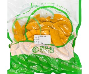 [맑은참]국산 단호박 튀김용 구이용 1kg(개당 약20~30g)